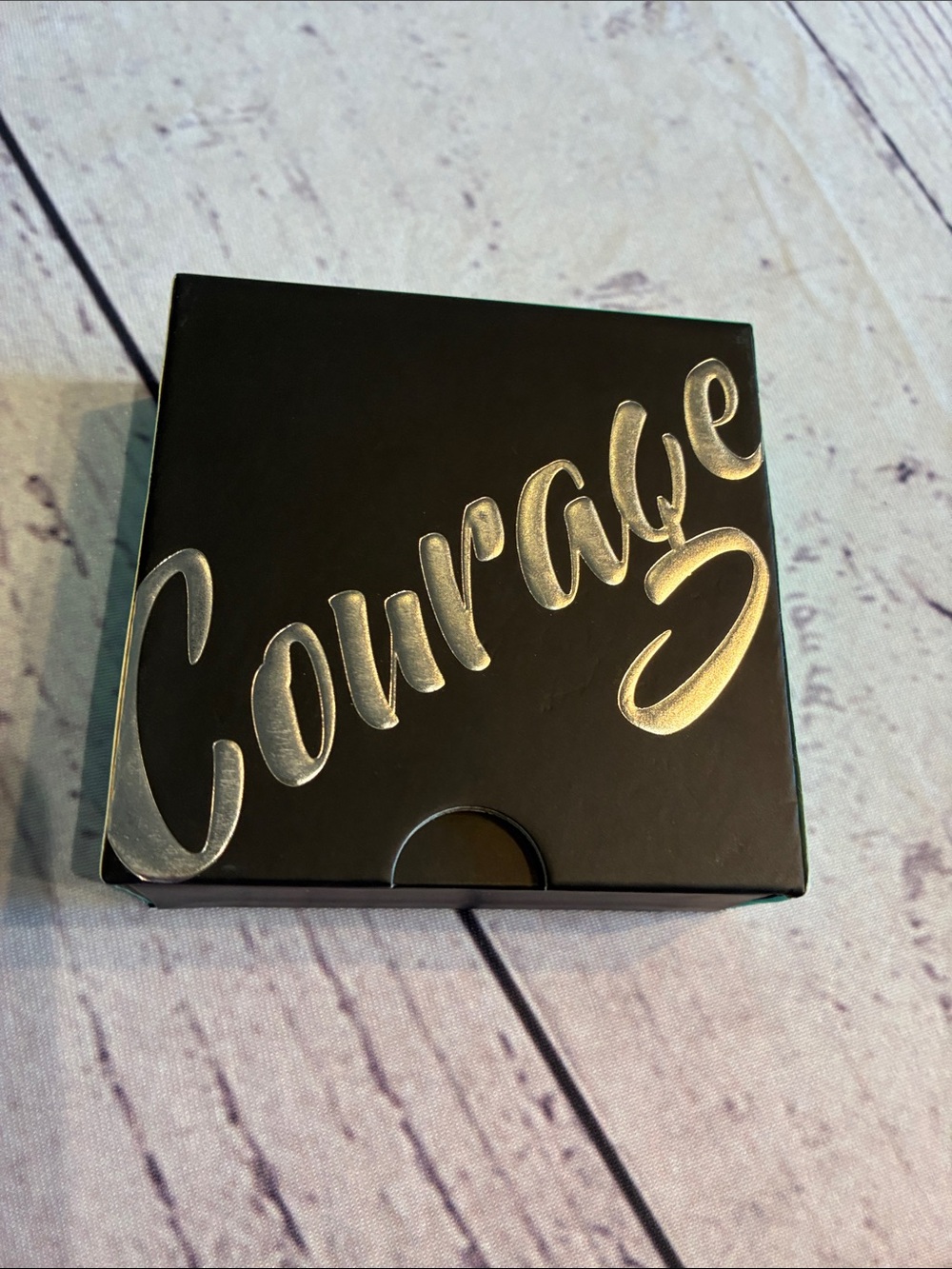 🎉NEW LISTING!🎉Rustic Cuff 'courage' Script Bracelet - Picture 8 of 10